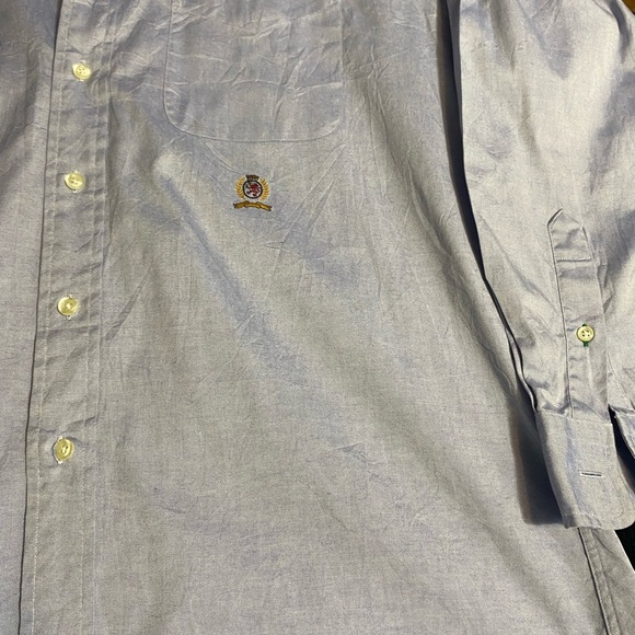 Vintage Tommy Hilfiger Blue Relaxed Fit Casual Shirt - Picture 12 of 12